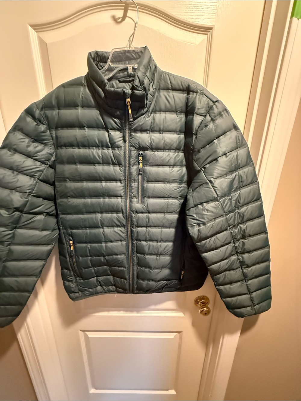 Gerry Weber Men's Quilted Puffer Jacket - Teal Green